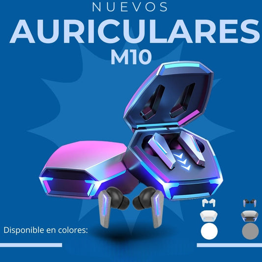 🎧 Auriculares Inalámbricos Bluetooth Gamer M10 🎮🎵