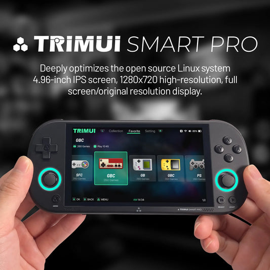 Consola Portátil Trimui Smart Pro – Potencia y Diversión en Tus Manos 🎮