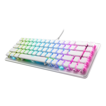 מקלדת גיימינג ROCCAT VULCAN II Mini 65% - לבן