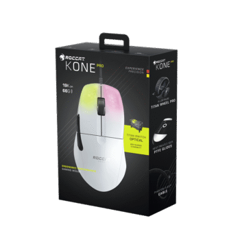 עכבר גיימינג ROCCAT KONE PRO – לבן עכבר גיימינג ROCCAT KONE PRO – לבן
