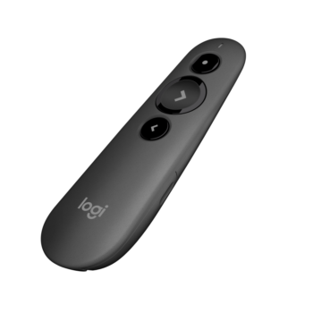 שלט אלחוטי למצגות Logitech R500s 2.4GH בצבע שחור שלט אלחוטי למצגות Logitech R500s 2.4GH בצבע שחור