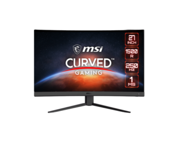 מסך מחשב גיימינג קעור 3 שנים אחריות MSI Optix G27C4X 250hz 1ms 250hz