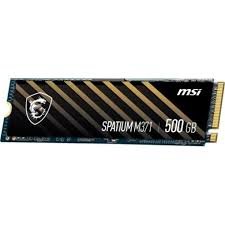 MSI SSD PCIe Gen3 SPATIUM M371 500GB 4711377022316 MSI SSD PCIe Gen3 SPATIUM M371 500GB 4711377022316