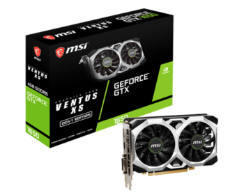 כרטיס מסך MSI GeForce GTX 1650 D6 VENTUS XS OCV3 כרטיס מסך MSI GeForce GTX 1650 D6 VENTUS XS OCV3