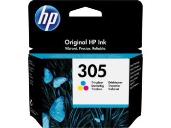 מחסנית דיו מקורית בשלושה צבעים HP 305 (3YM60AE) מחסנית דיו מקורית בשלושה צבעים HP 305 (3YM60AE)