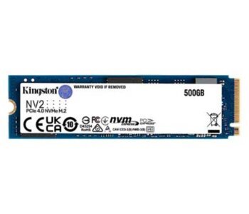 שדרוג והרחבה כונן אחסון לכונן Kingston 500GB NV2 PCIe 4.0 NVMe SSD M.2 שדרוג והרחבה כונן אחסון לכונן Kingston 500GB NV2 PCIe 4.0 NVMe SSD M.2